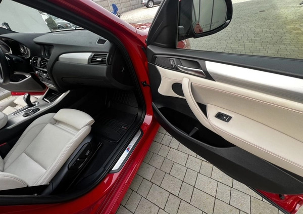 BMW X4 cena 99700 przebieg: 88000, rok produkcji 2015 z Oleszyce małe 781